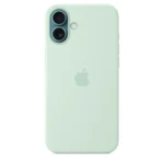 iPhone 16 Plus Silicone Case - Aquamarine