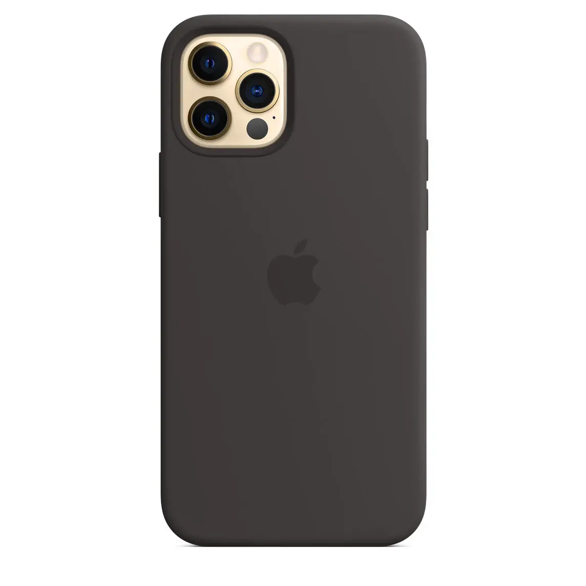 IMG_7476 iPhone 12 Pro Silicone Case - Black - Image 1