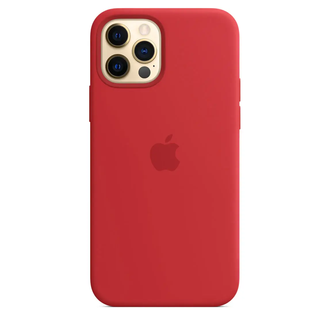 IMG_7477 iPhone 12 Pro Silicone Case - Red - Image 1