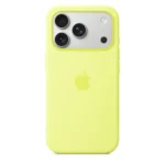 iPhone 17 Pro Silicone Case - Neon Yellow