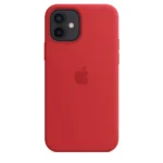iPhone 12 Silicone Case - Red