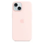 iPhone 15 Silicone Case - Light Pink
