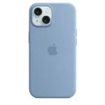 iPhone 15 Silicone Case - Winter Blue