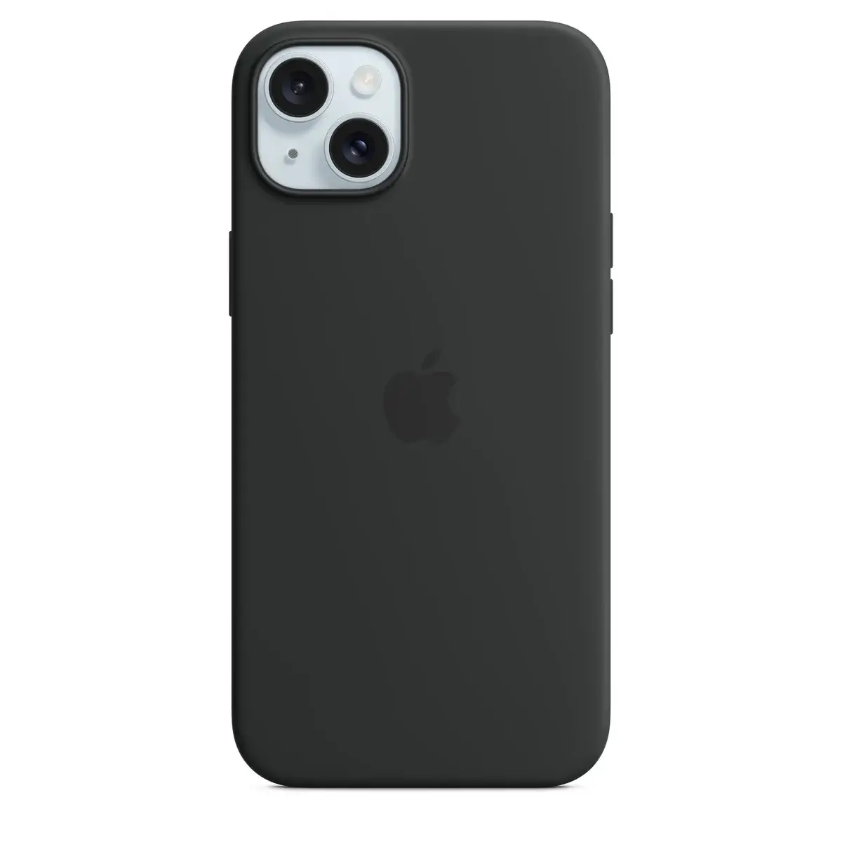 ip15plus-silicone-black_db4eb6fe-109f-4625-be8a-4c9b17b0b068 iPhone 15 Plus Silicone Case - Black - Image 1