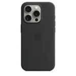 iPhone 15 Pro Silicone Case - Black