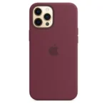 iPhone 12 Pro Max Silicone Case - Plum