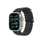 Ocean Band for Apple Watch 42mm 45mm 49mm - Black