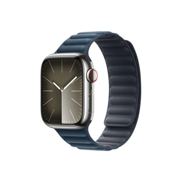 Pacific Blue Magnetic Link Band for Apple Watch 38mm 40mm 41mm 42mm 45mm 49mm - Pacific Blue - Image 1