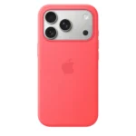 iPhone 17 Pro Silicone Case - Bright Guava