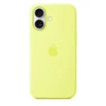 iPhone 17 Silicone Case - Neon Yellow