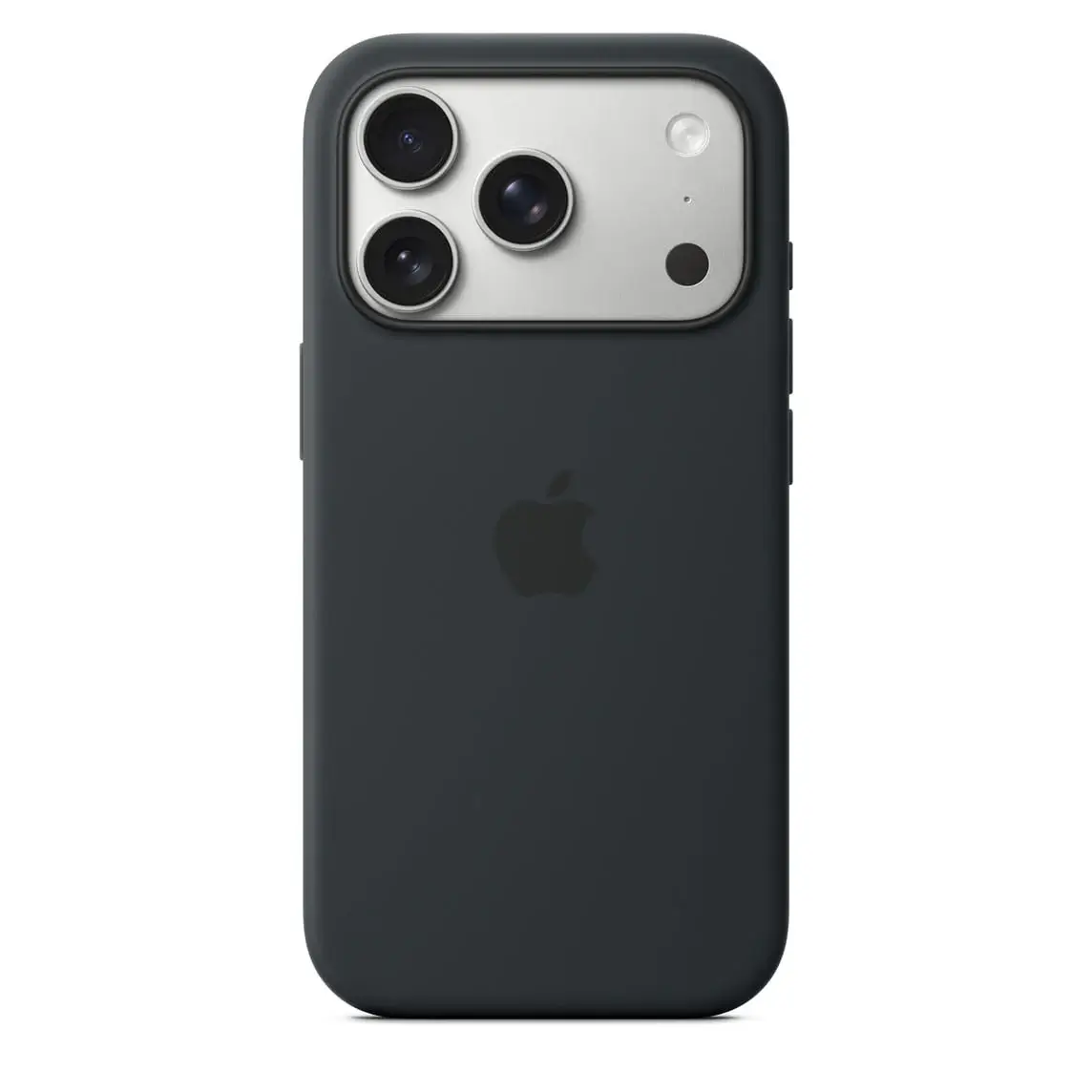 MGFK4-min iPhone 17 Pro Silicone Case - Black - Image 1