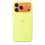 iPhone 17 Pro Max Silicone Case - Neon Yellow