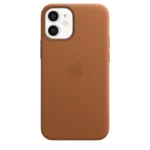 iPhone 12 Leather Case - Saddle Brown