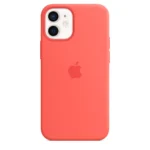 iPhone 12 mini Silicone Case - Pink Citrus