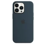 iPhone 13 Pro Max Silicone Case - Abyss Blue