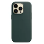 iPhone 14 Pro Leather Case - Forest Green