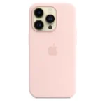 iPhone 14 Pro Silicone Case - Chalk Pink
