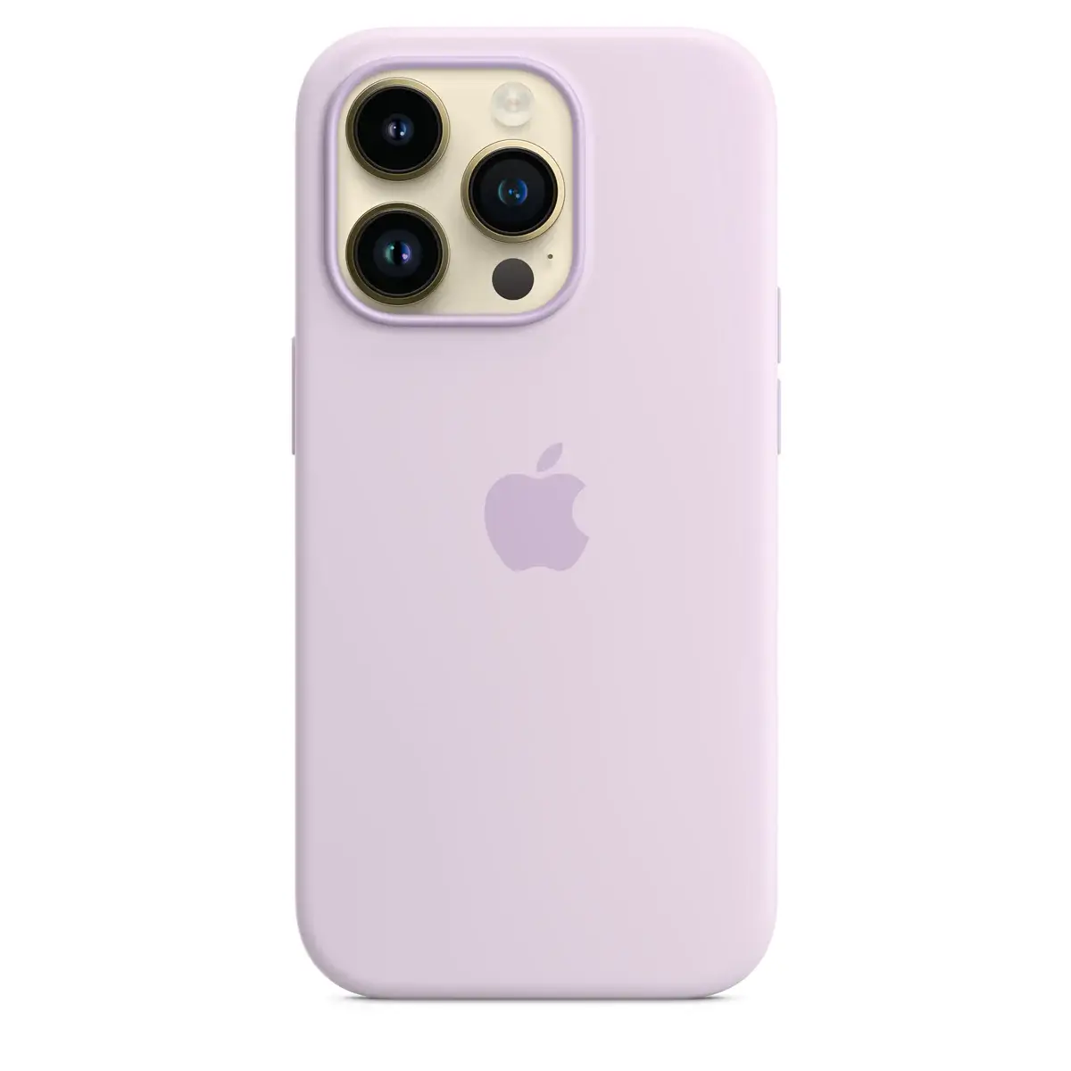ip14pro-silicone-lilac iPhone 14 Pro Silicone Case - Lilac - Image 1