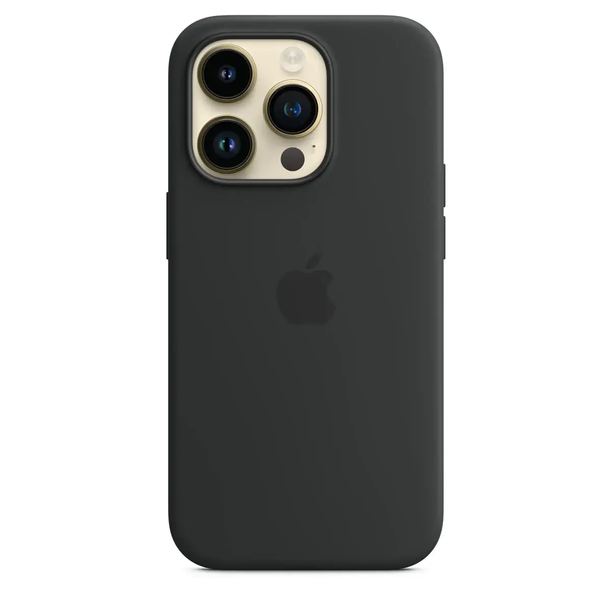 ip14pro-silicone-midnight iPhone 14 Pro Silicone Case - Midnight - Image 1