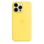 iPhone 14 Pro Max Silicone Case - Canary Yellow