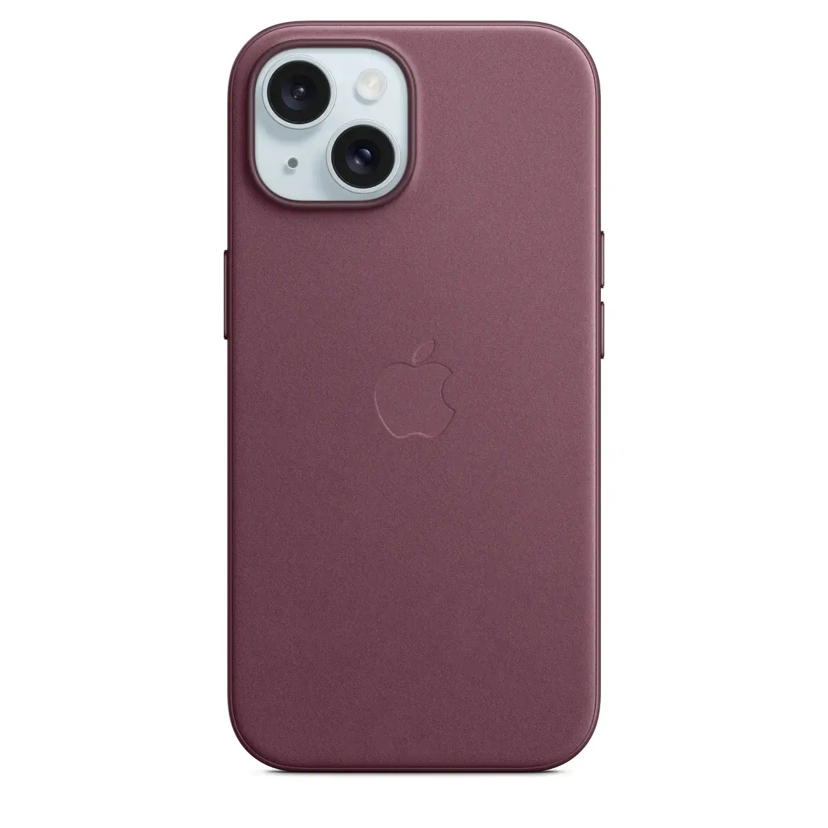 ip15-finewowen-mulberry iPhone 15 FineWoven Case - Mulberry - Image 1